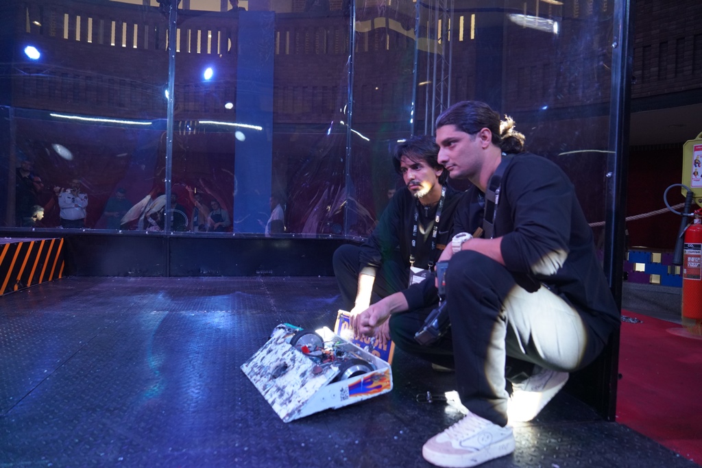 Young Innovators Clash in Combat Robotics at 2025 Technology Olympiad